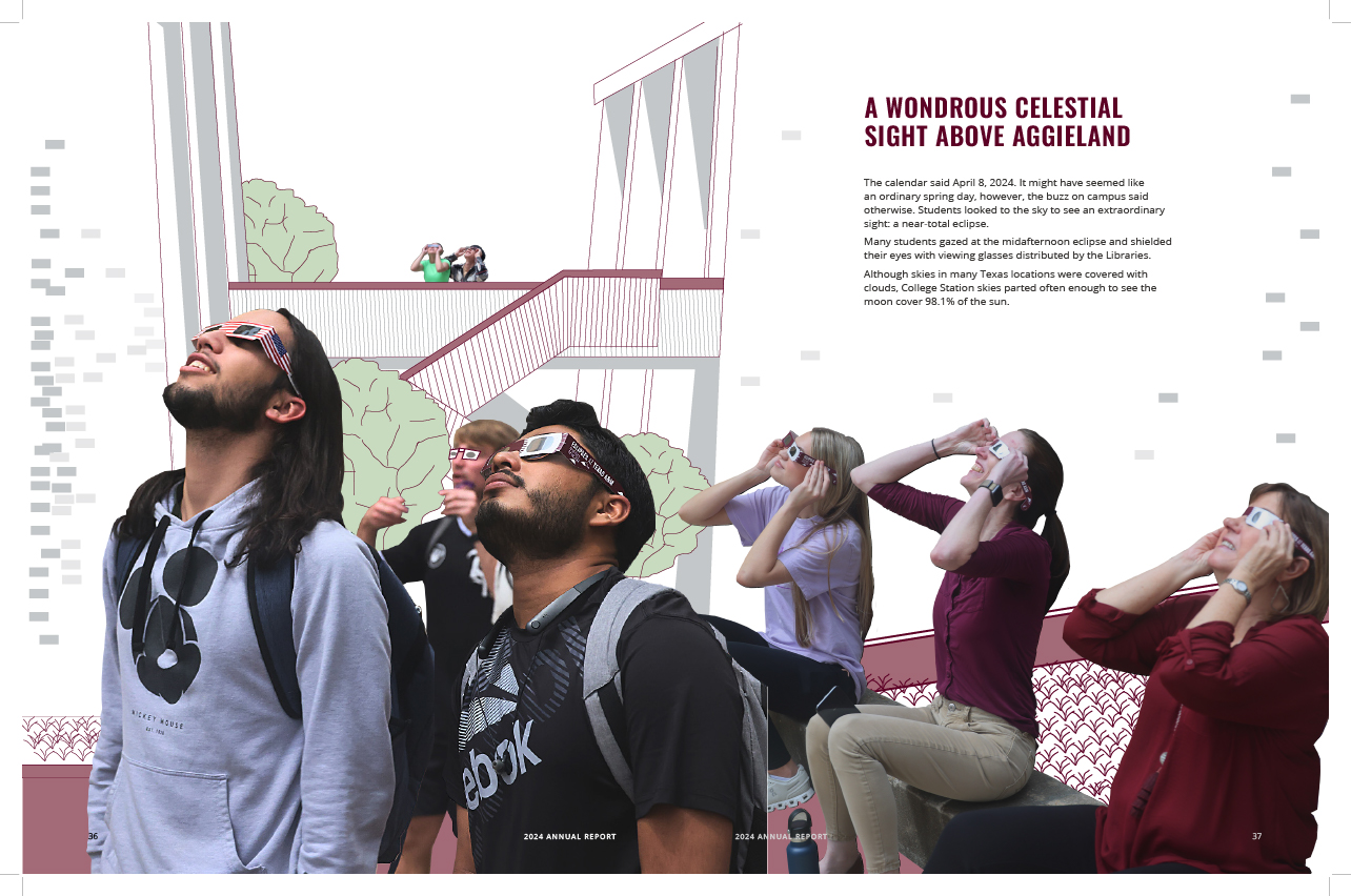  Cover of 2024 Texas A&M Annual Report